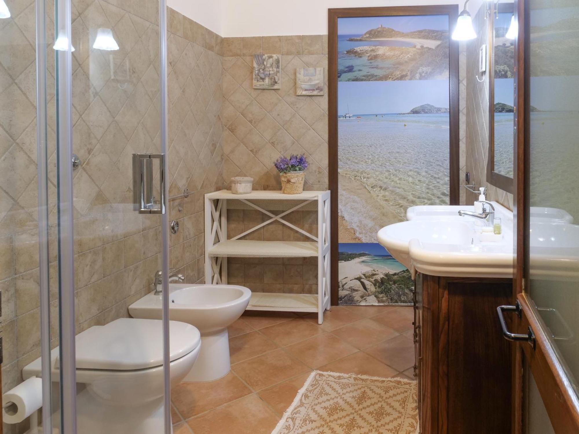 B&B La Vela Chia Bagian luar foto
